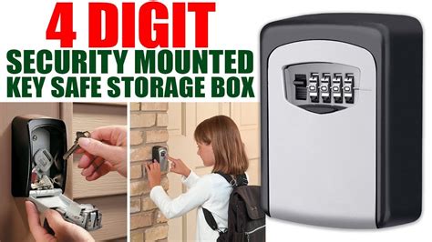 How to Reset the Combination of 4 Digit Keysafe Lock Box.